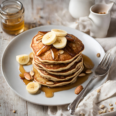 Almond Banana Pancakes