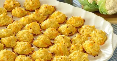 Baked Cauliflower Tots