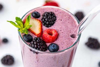 Berry Blast Protein Smoothie