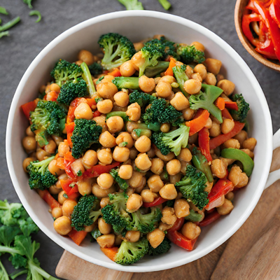 Chickpea and Vegetable Stir-Fry