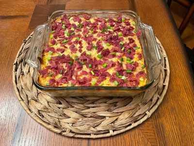 Crack Chicken Tater Tot Casserole