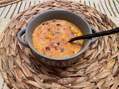 Creamy Chicken Enchilada Soup