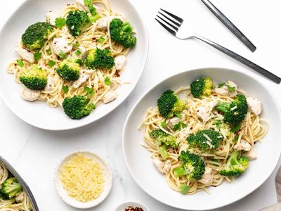Heavenly Chicken with Angel Hair Pasta