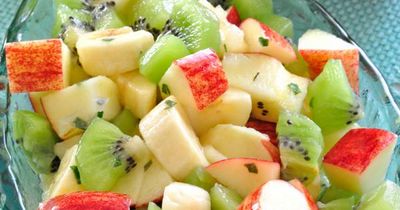 Kiwi, Banana and Apple Salad