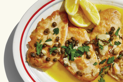 Lemon Butter Chicken with Capers