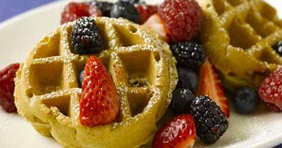 Oatmeal Pecan Waffles
