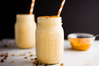 Pumpkin Cheesecake Protein Smoothie