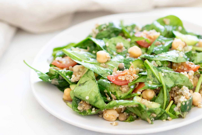Quinoa Chickpea Salad