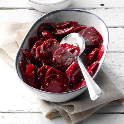 Roasted Beets with Orange Sauce