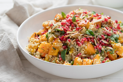 Roasted Pumpkin and Bulgur Salad