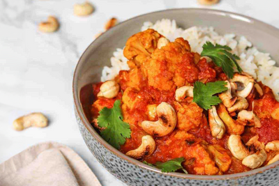 Slow Cooker Cauliflower Tikka Masala