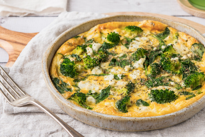 Spinach and Feta Frittata