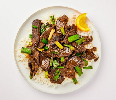 Stir-Fried Orange Beef