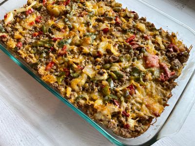 Turkey Sausage Breakfast Casserole