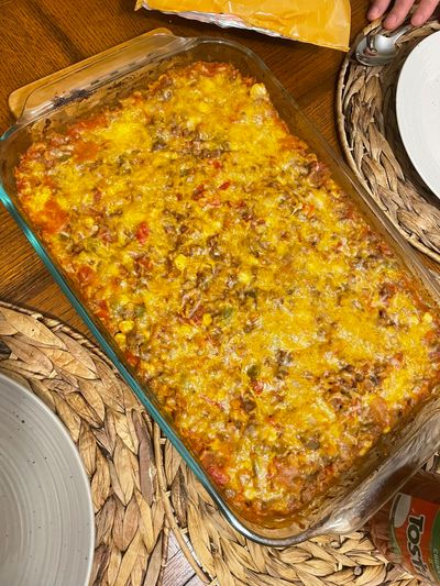 Turkey Taco Bake