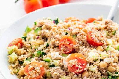 Zesty Tuna Quinoa Salad